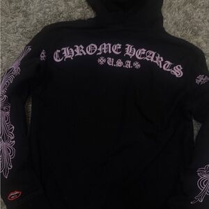 CH Hoodie in Black and Lavender